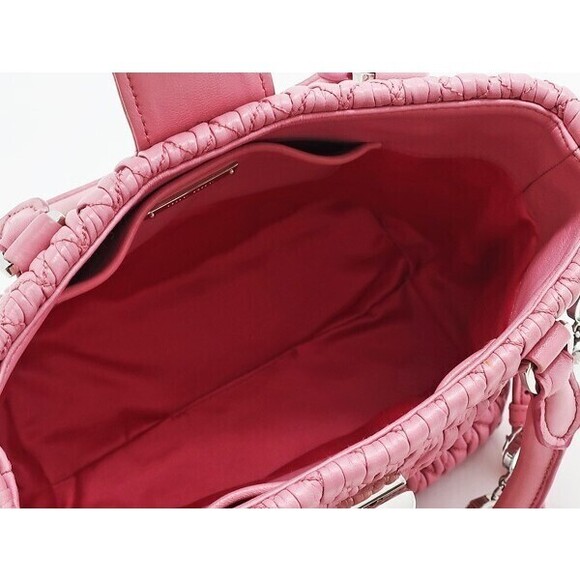 Miu Miu Nappa Crystal Shoulder Bag Pink - Picture 4 of 6